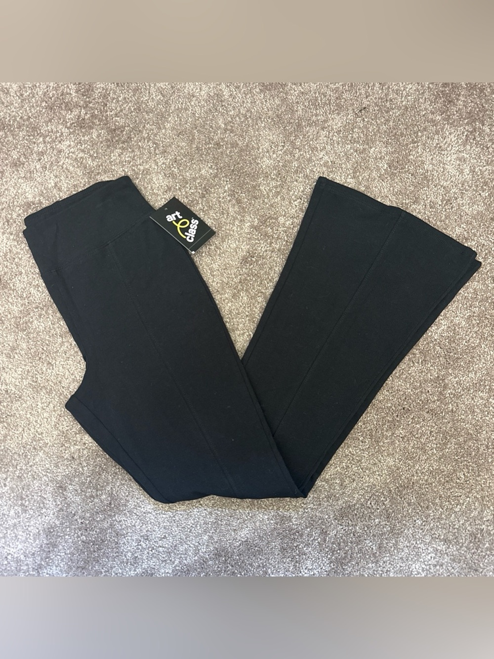 Nwt art class girls black flare pants XL (14) ✨